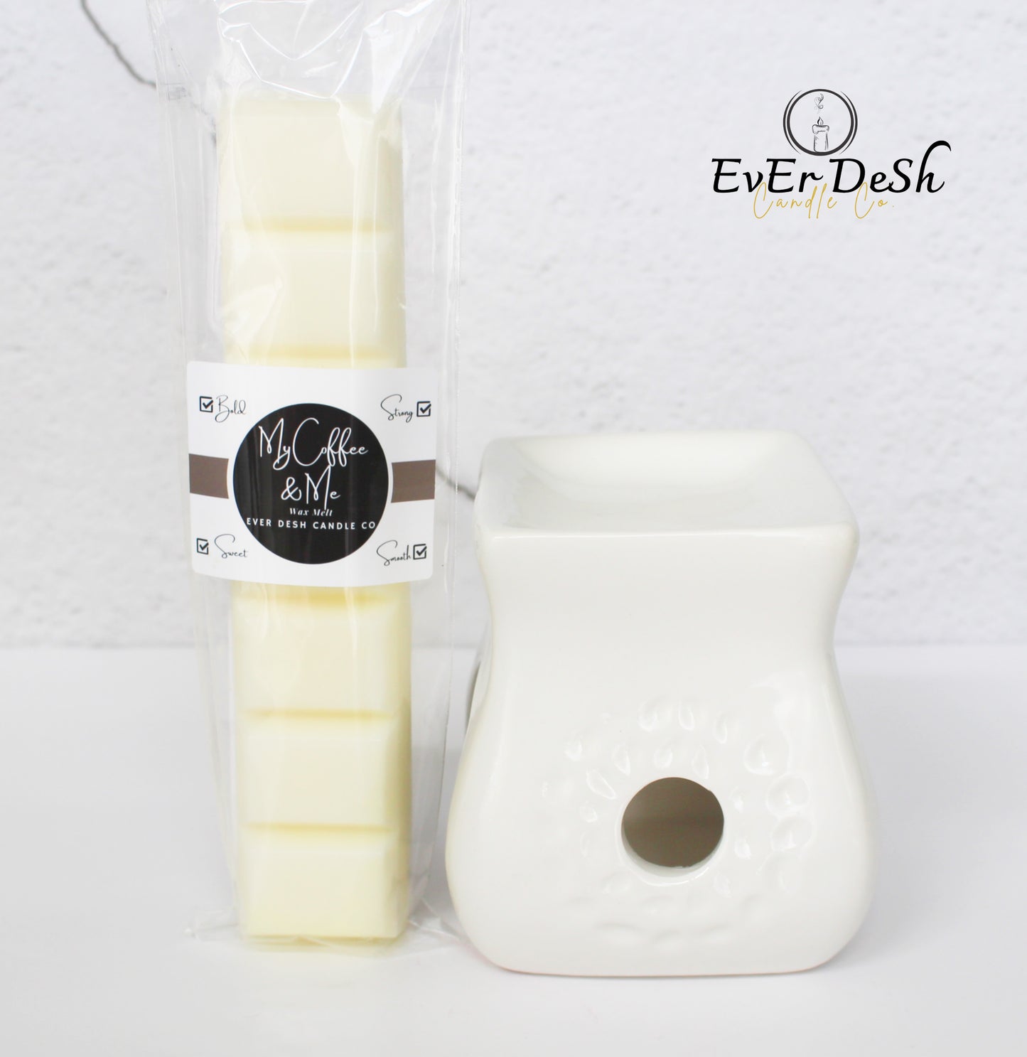 My Coffee and Me| Coffee Scented Wax Melt Bar