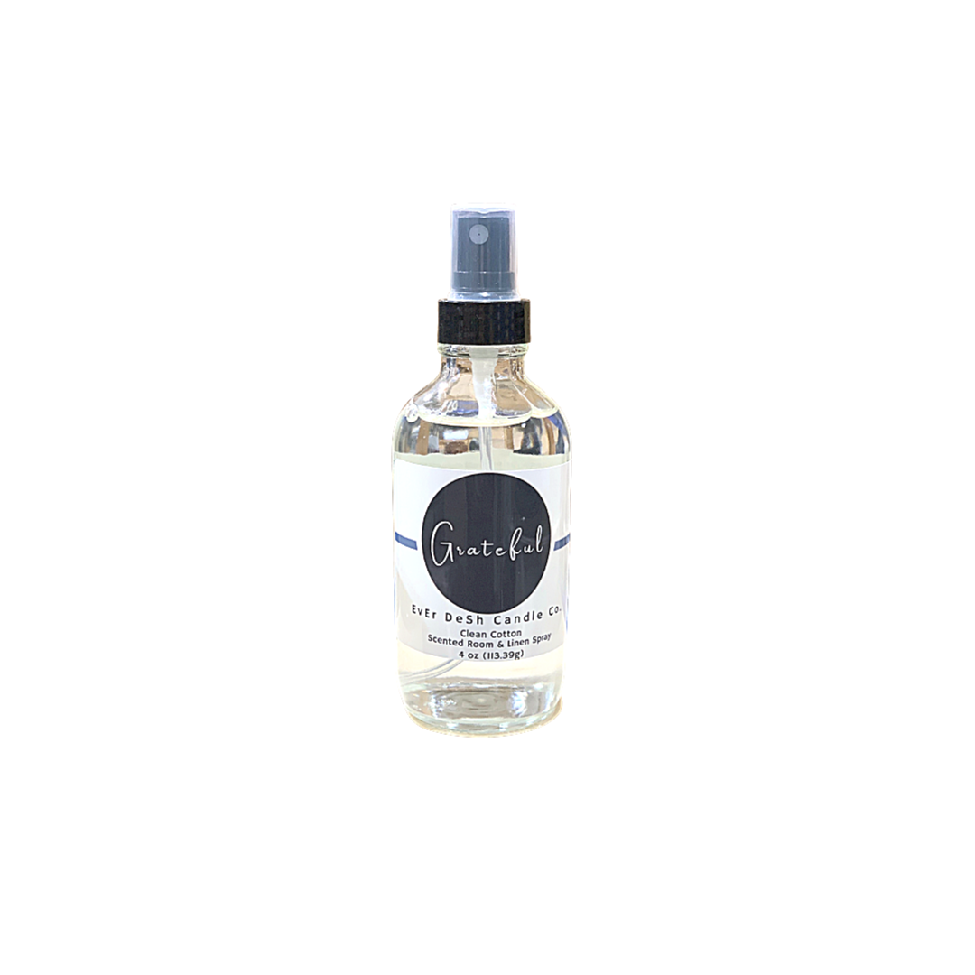 Grateful | Clean Cotton Scented Room & Linen Spray