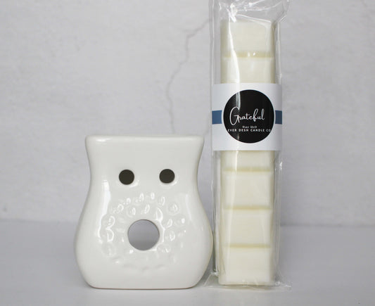 Grateful | Clean Cotton Scented Wax Melt Bar