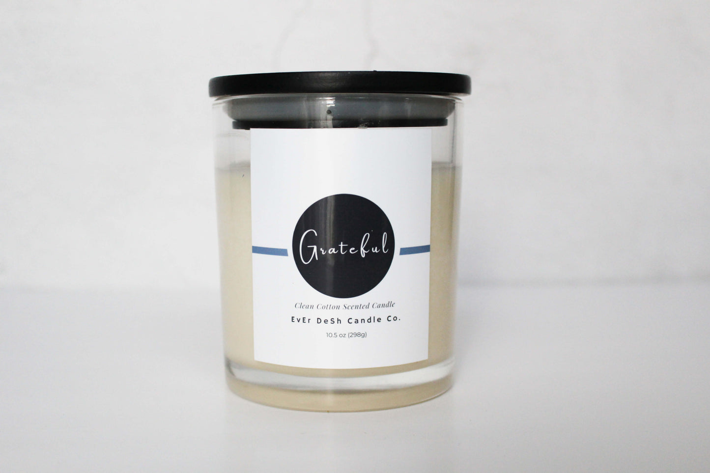Grateful | Clean Cotton Scented Candle