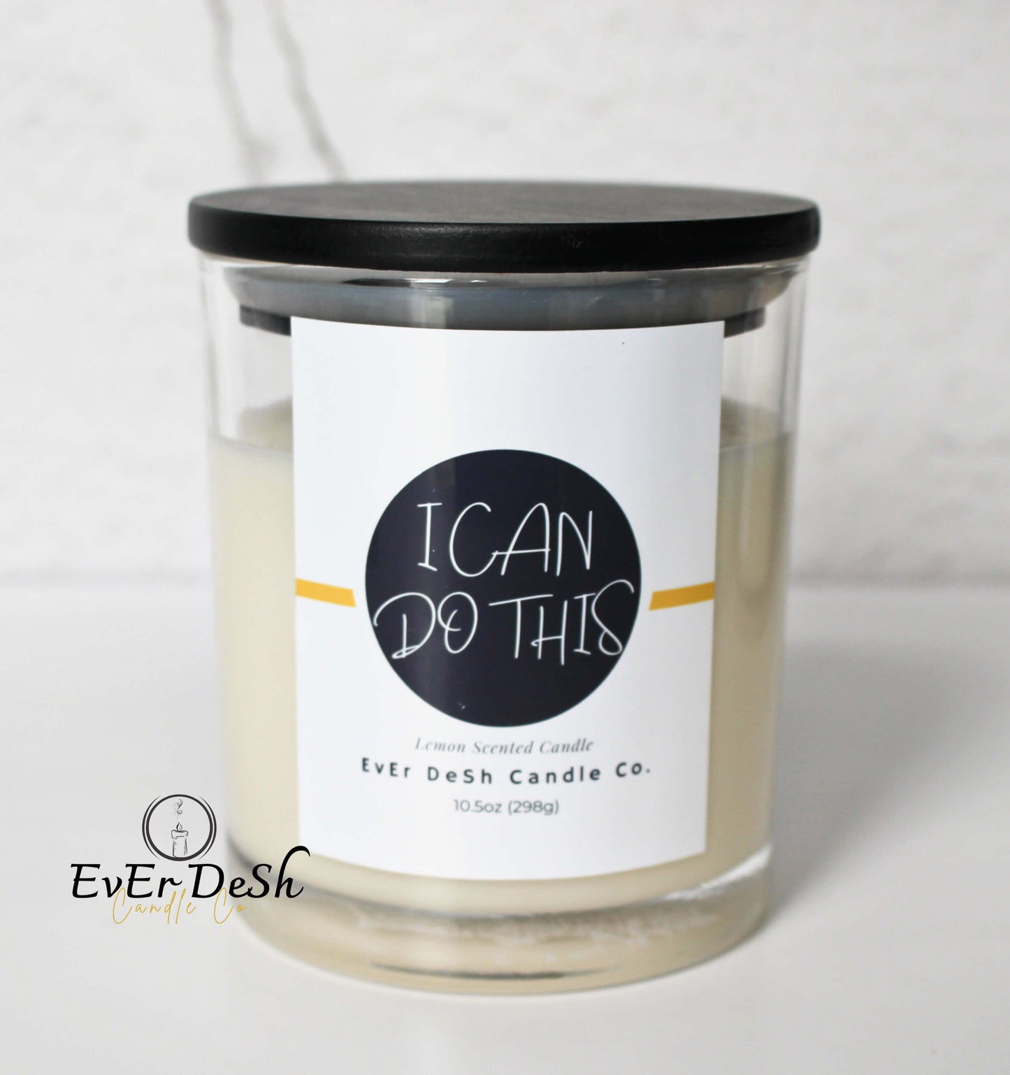 I CAN DO THIS! | Lemon Scented Candle