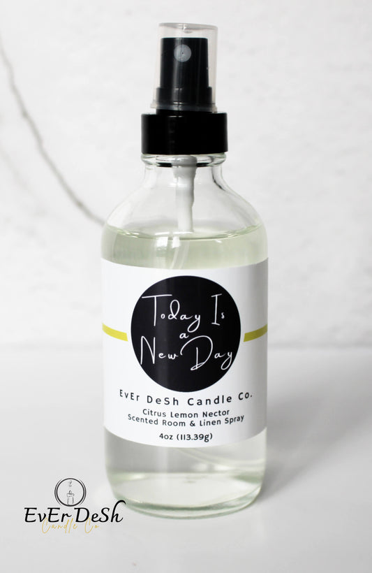 Today is a New Day | Citrus Scented Room & Linen Spray