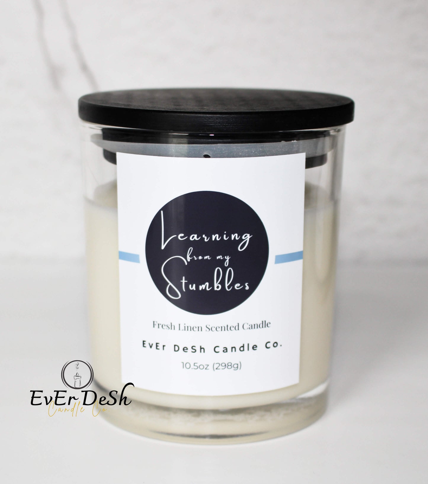 Learning From My Stumbles! / Fresh Linen Scented Candle